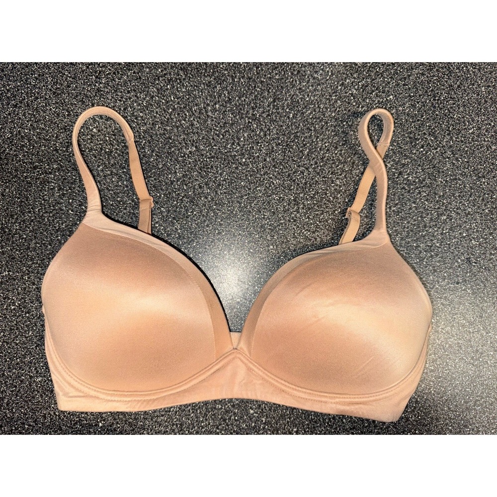 Victorias Secret Body By Victoria Wireless Tan Size 32 D - Picture 3 of 9